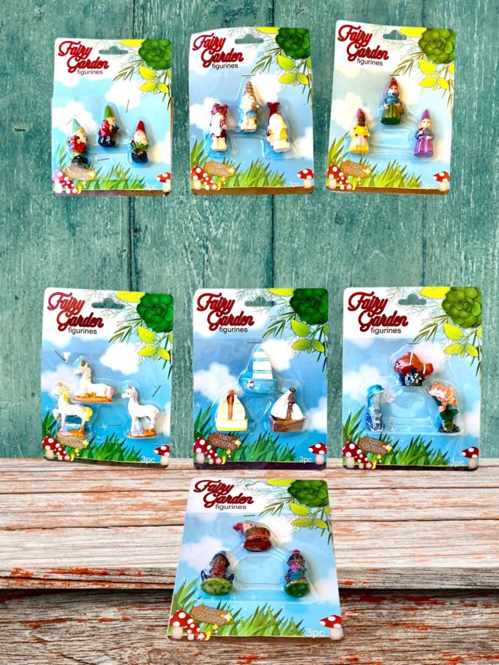 Fairy Garden GNOMES Miniature Decor For Plants Yard 21 Figurines New